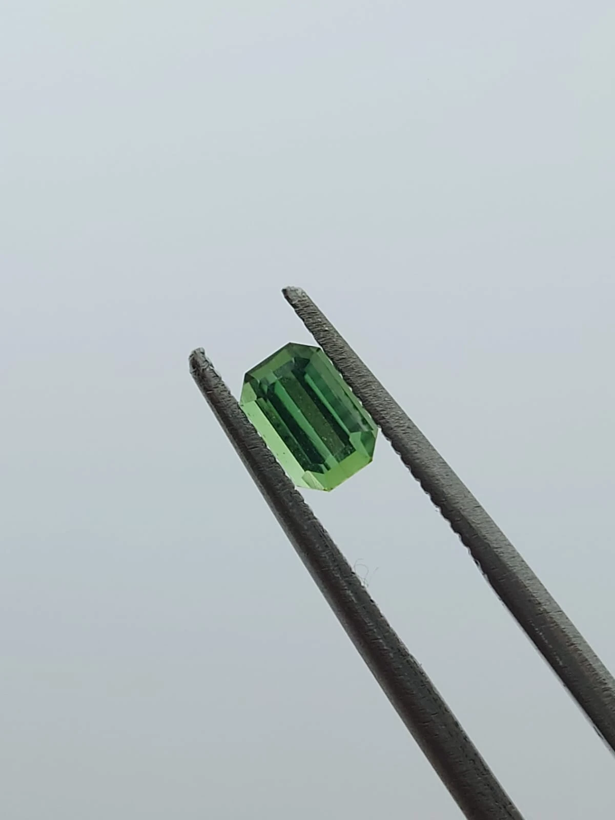 0.59ct Natural Green Tourmaline Emerald Cut Loose Gemstone from Afghanistan — view 5